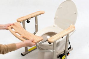 前手すりの取り外し